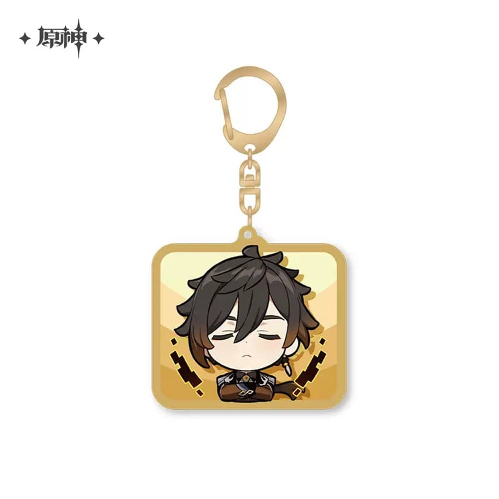 新品】原神 デフォルメスタンプシリーズ キャラアクリルストラップ