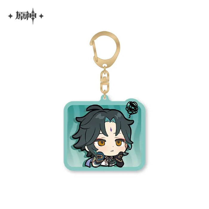 [Imported Item] Genshin Deformed Stamp Series Character Acrylic Strap Show / miHoYo