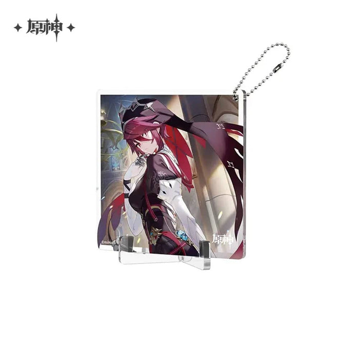 [Imported item] Genshin "Designated Day" series Acrylic coaster with ball chain Rosalia / miHoYo