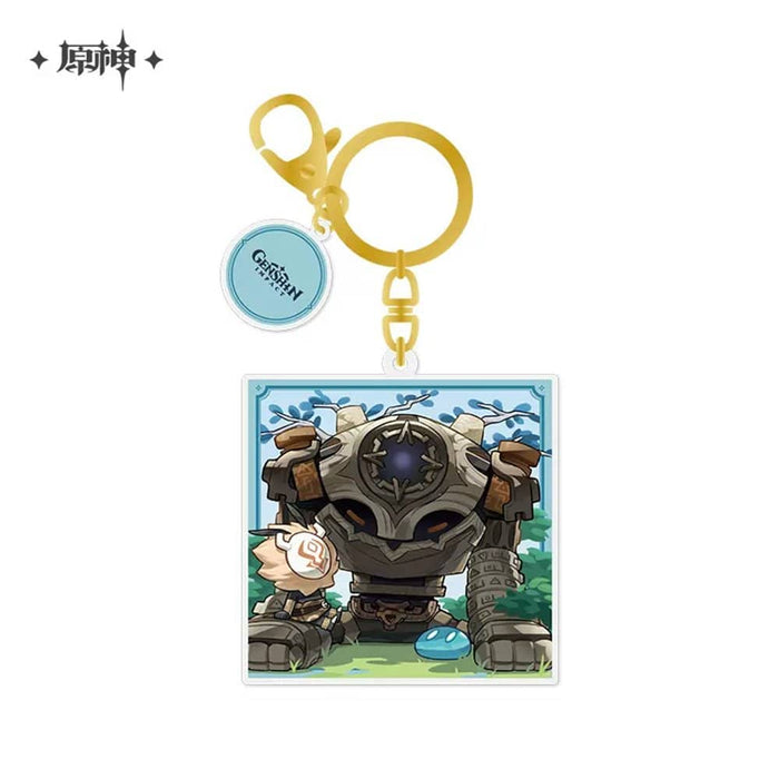 [Imported item] Genshin 2023 Game Art Exhibition Series Acrylic Strap Ruins Guardian / miHoYo