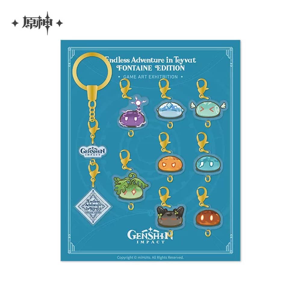 新品】原神 2023ゲームアート展覧会シリーズ スライム アクリル