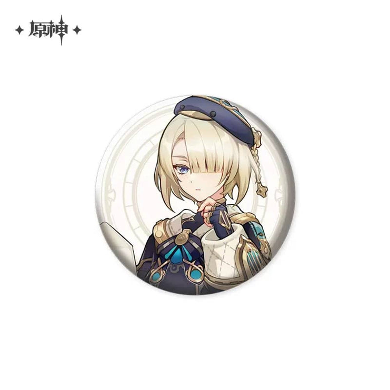 [New] Genshin Impact 2023 Game Art Exhibition Series Can Badge Fleminé / miHoYo