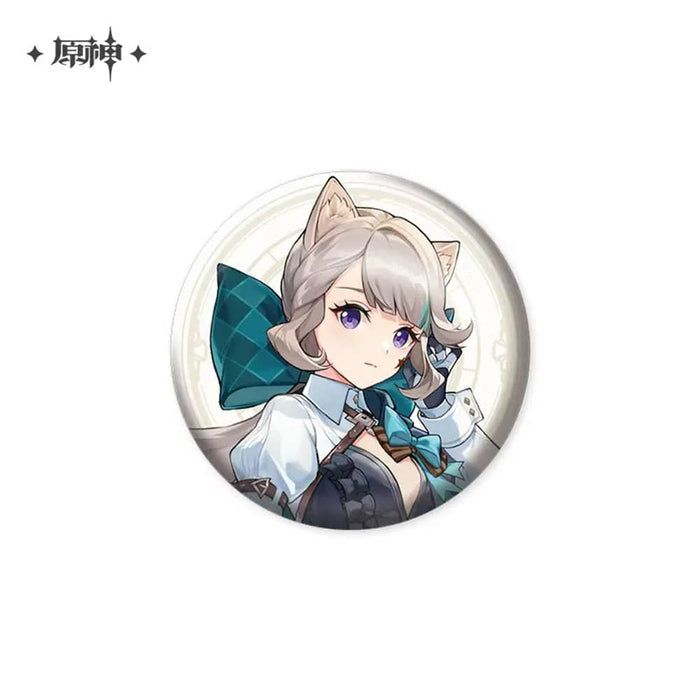 [Imported item] Genshin 2023 Game Art Exhibition Series Can Badge Lynette / miHoYo