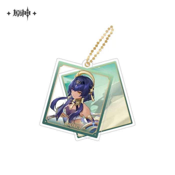 [Imported item] Genshin character 2-ply acrylic strap Candice / miHoYo