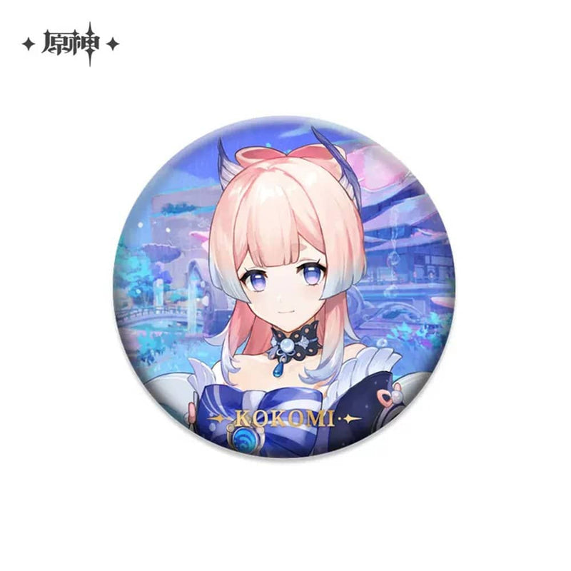 [New] Genshin Impact Character Can Badge Sangonomiya Kokomi / miHoYo
