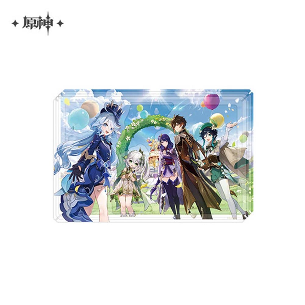 新品】原神 多層アクリルコレクションアート / miHoYo — アキバホビー