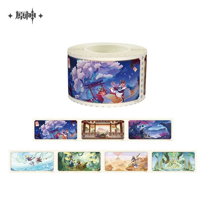 [Imported item] Genshin Update Information Release Series Masking Tape A Type / miHoYo