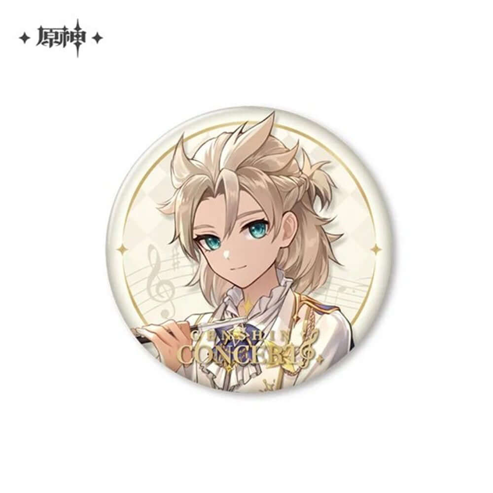 新品】原神 塵世華章シリーズ キャラ缶バッジ アルベド / miHoYo 発売
