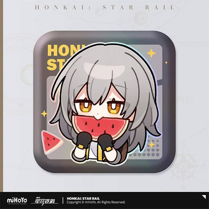 [Imported Goods] Collapse: Star Rail Pam's Exhibition Hall Series Square Can Badge Pioneer (Female) / miHoYo
