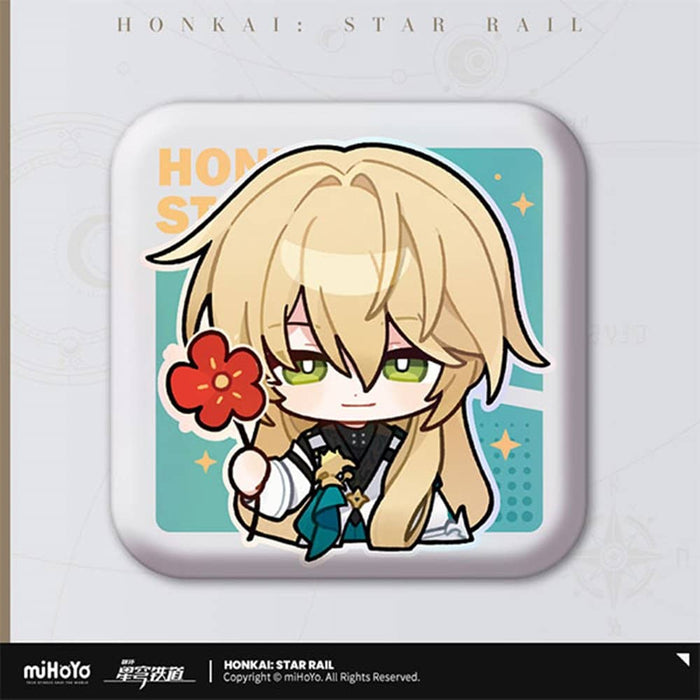 [Imported item] Collapse: Starrail Pam's Exhibition Hall Series Square Can Badge Rakshasa / miHoYo