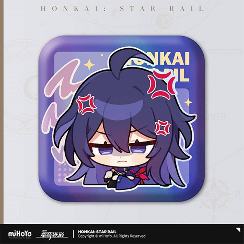 [New] 崩壞：星穹鐵道 潘姆的展示館系列 方形徽章 泽勒 / miHoYo