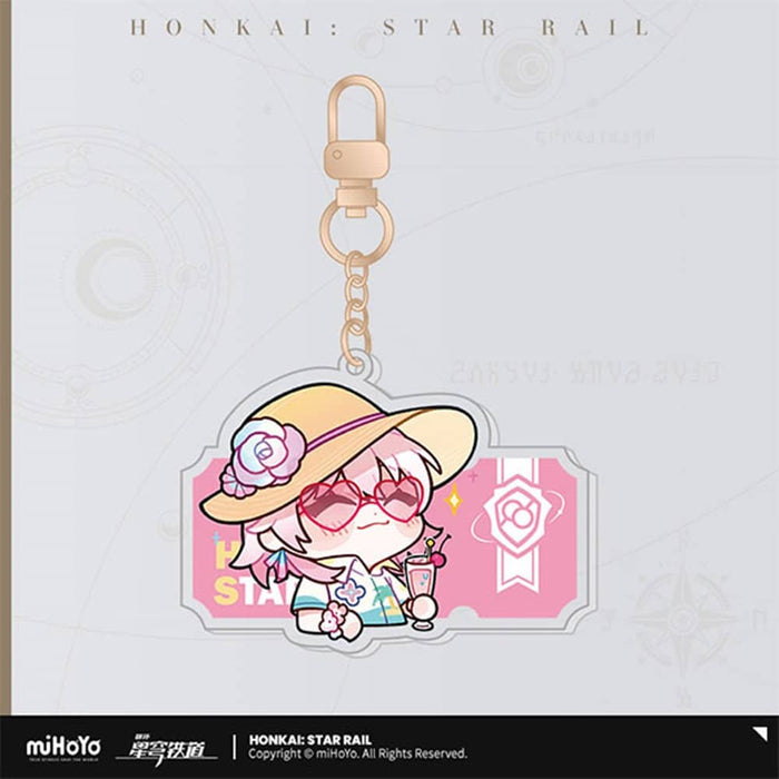 [Imported item] Collapse: Starrail Pam's Exhibition Hall Series Acrylic Strap Is it March / miHoYo