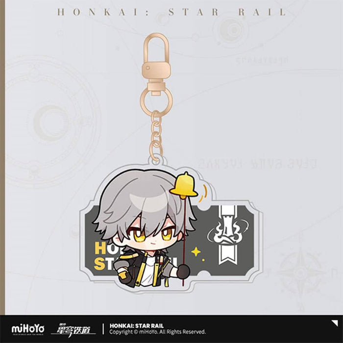 [Imported item] Collapse: Starrail Pam's Exhibition Hall Series Acrylic Strap Pioneer (Male) / miHoYo
