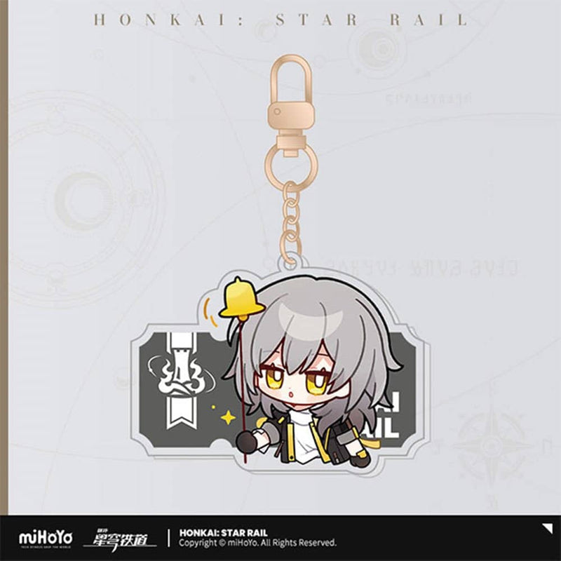 [New] Honkai: Star Rail Pam's Exhibition Hall Series Acrylic Strap Pioneer (Female) / miHoYo