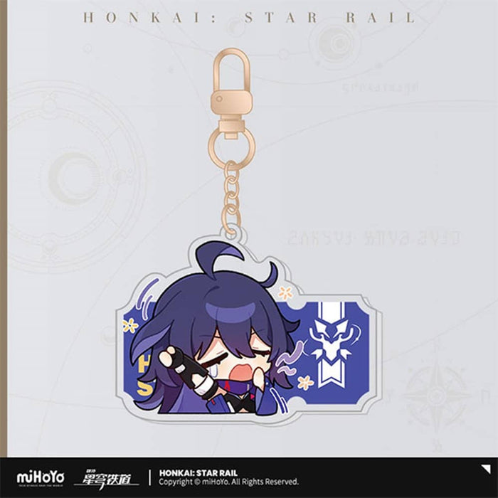 [Imported item] Collapse: Starrail Pam's Exhibition Hall Series Acrylic Strap Seele / miHoYo