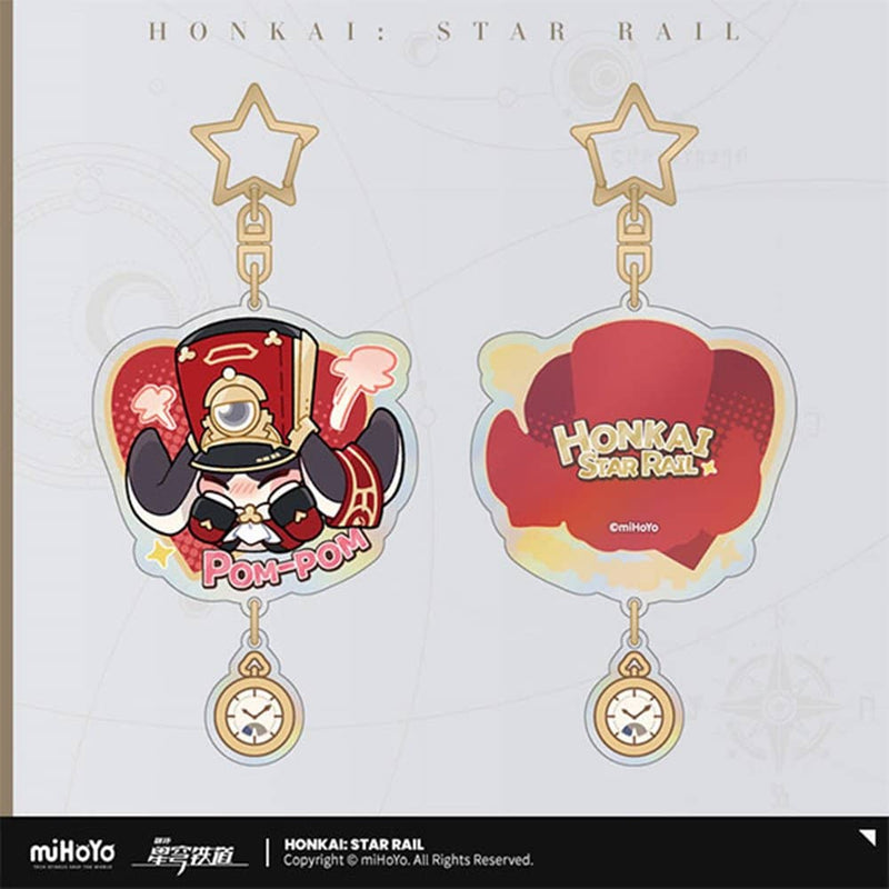 [New] Honkai: Star Rail Pam's Exhibition Series Acrylic Strap Pam Shy / miHoYo