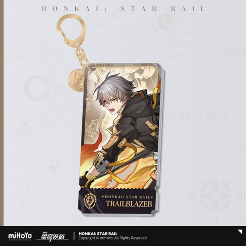 [New] Honkai: Star Rail Standing Figure Series Acrylic Strap Protector of Fate Pioneer (Male) / miHoYo