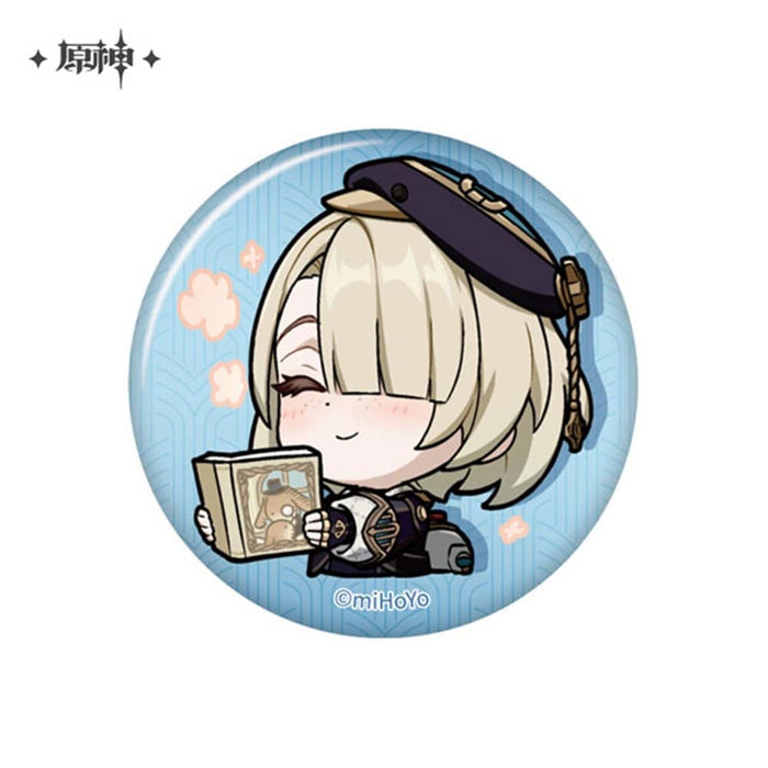 [Imported Item] Genshin Deformed Stamp Series Character Can Badge Fontaine Court Fremine / miHoYo