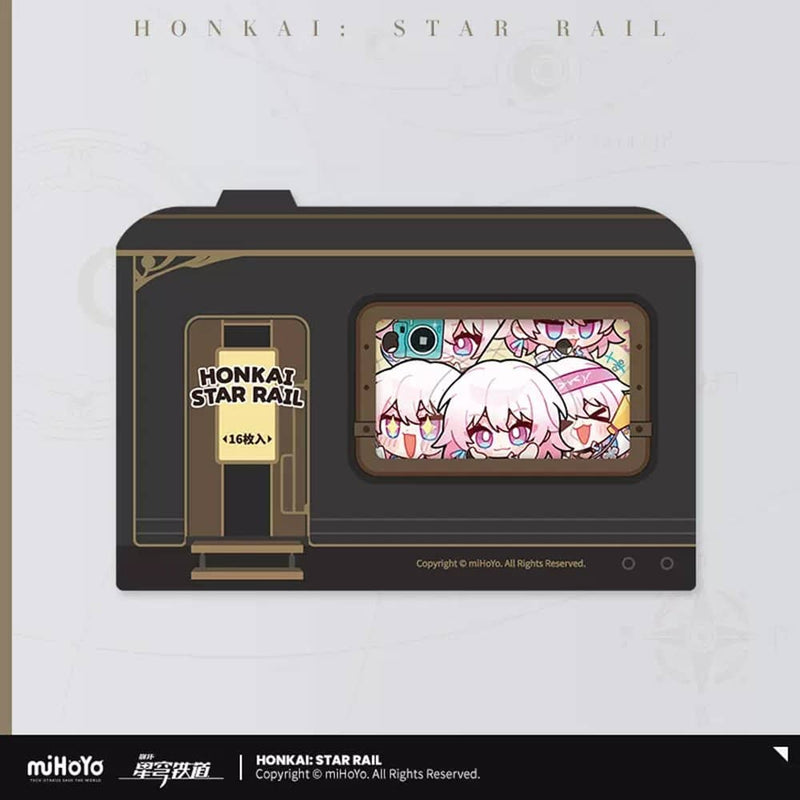 [New] Honkai: Star Rail Pam's Exhibition Hall Series Chibi Seal Set Nanoka Mikazuki / miHoYo