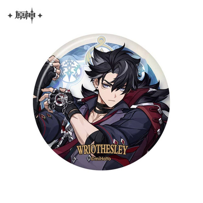 [New] Genshin Impact Fontaine Court Series Character Can Badge Riosesuri / miHoYo