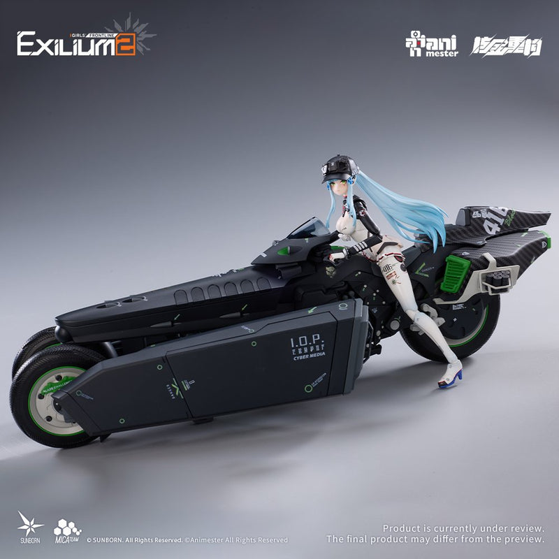 【新品】核金重構(Nuclear Gold Reconstruction) ドールズフロントライン2:エクシリウム クルカイ-スピードスター 1/12 完成品アクションフィギュア&モーターバイク 1/12 プラスチックキット セット / AniMester×核金重構 発売日:2026年12月頃