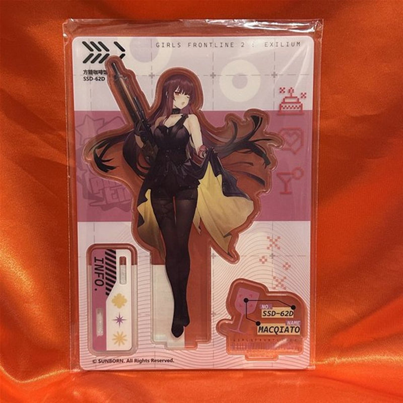 【新品】ドールズフロントライン2 Maidjumpコラボカフェ 立ち絵アクリルスタンド マキアート / MaidJump