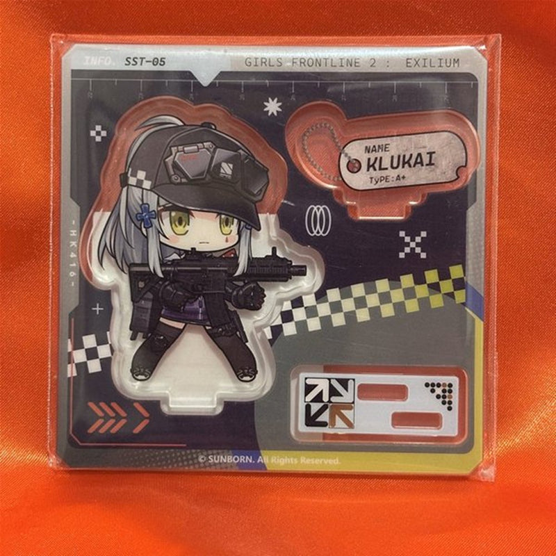 【新品】ドールズフロントライン2 Maidjumpコラボカフェ デフォルメアクリルスタンド クルカイ / MaidJump