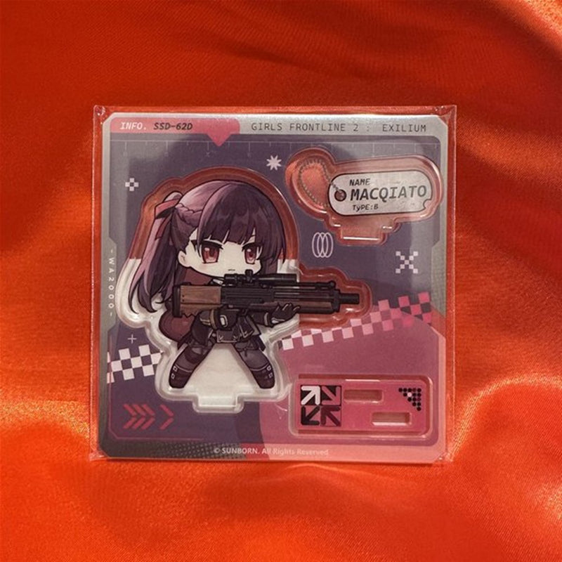 【新品】ドールズフロントライン2 Maidjumpコラボカフェ デフォルメアクリルスタンド マキアート / MaidJump