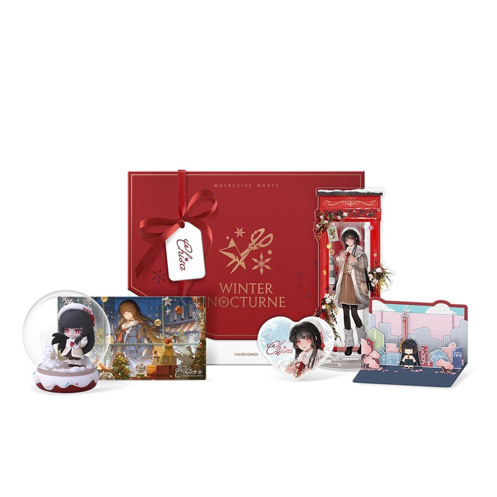 鳴潮 千咲 雪夜のやすらぎ テーマギフトボックス 公式グッズ 新品】鳴潮 千咲「雪夜のやすらぎ」テーマ ギフトボックス
