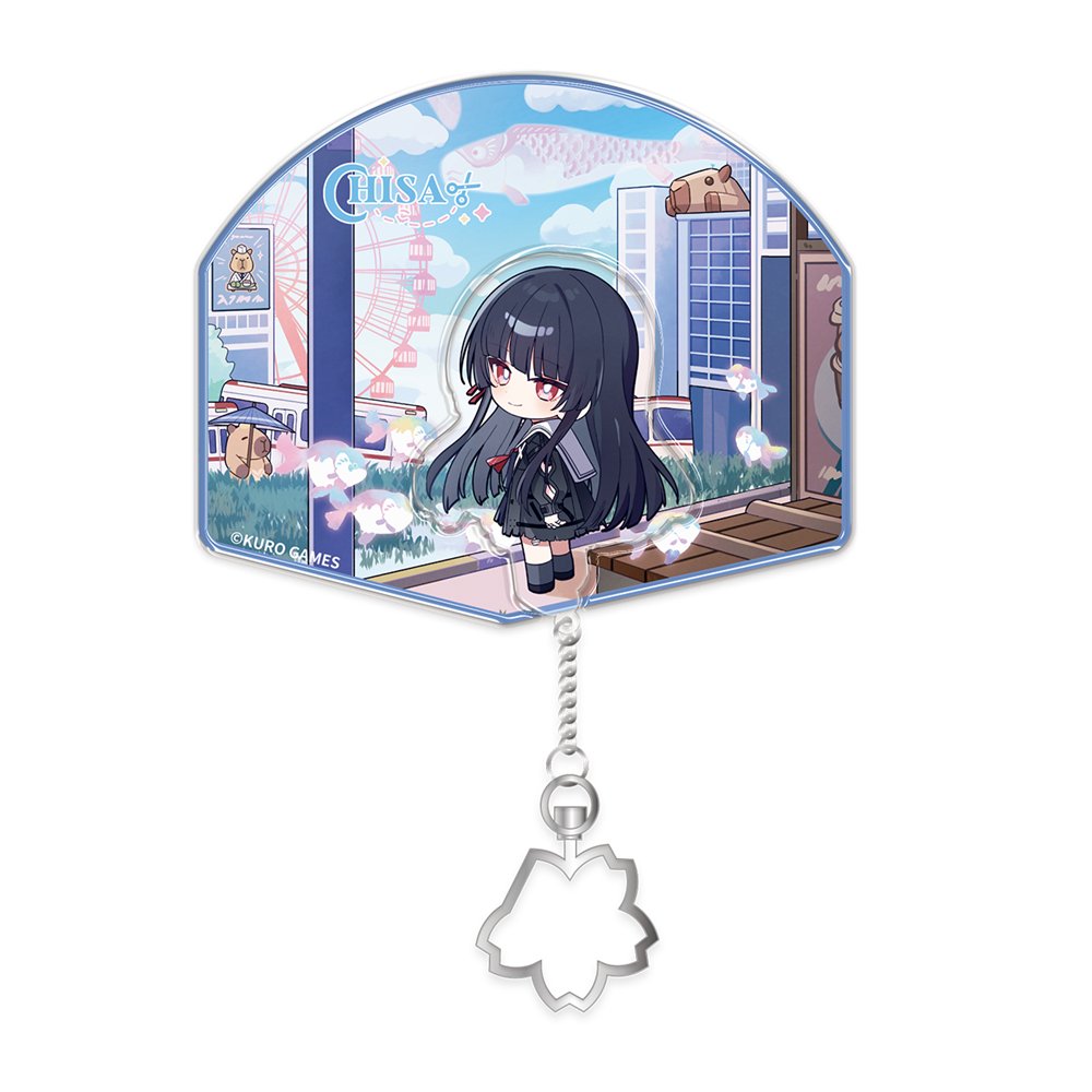 New] Wuthering Waves Resonator Theme Chisa Chibi Acrylic Magnet