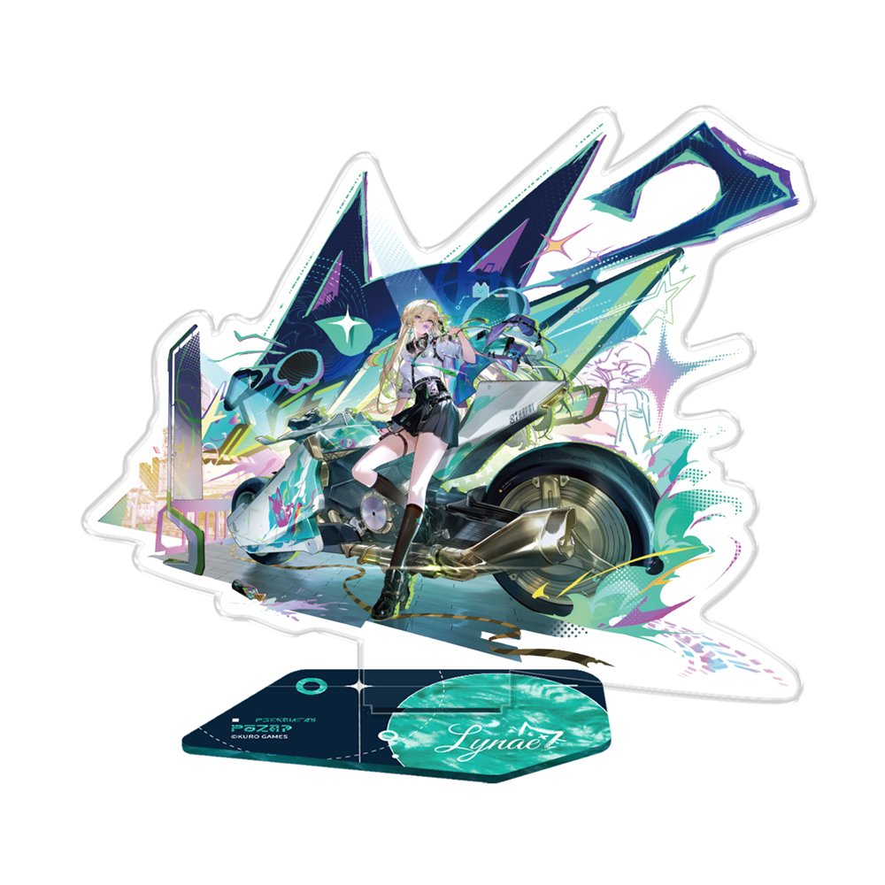 リラクゼーショングッズ Ribon New] Wuthering Waves Resonator Theme Splash Art Acrylic Stand