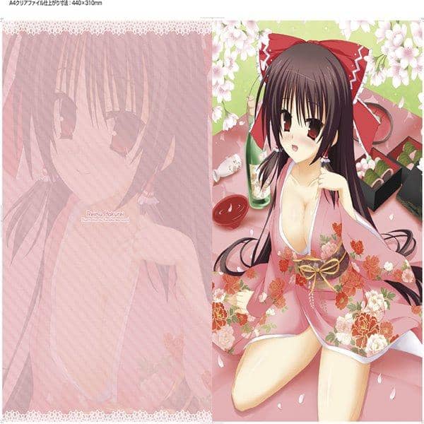 【新品】お花見霊夢さんクリアファイル / komkom.com　発売日 2013-05-27