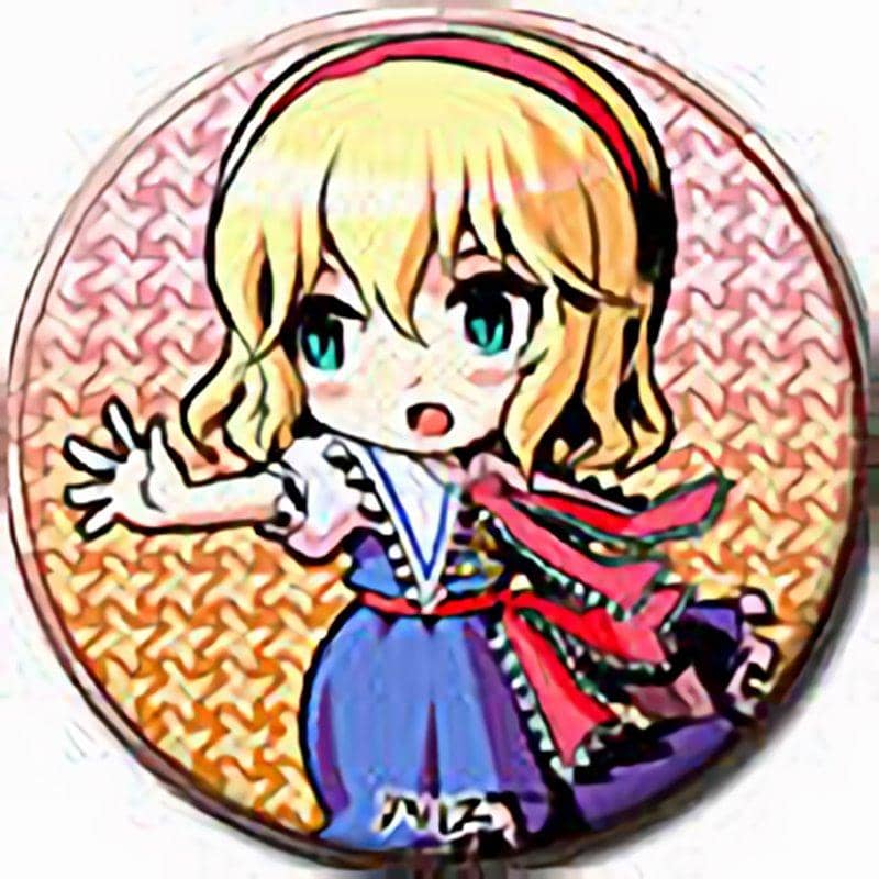 東方Project アリス・マーガトロイド 缶バッジ 新品】東方プロジェクト缶バッチ（32mm)アリス・マーガトロイド