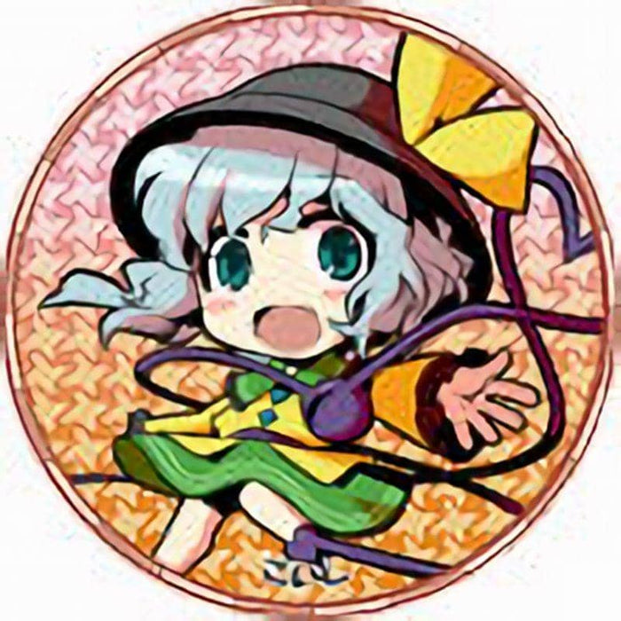 [New] Touhou Project Can Batch (32mm) Komeichi Koishi / D-east