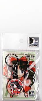 [New] Touhou Project Keychain (32mm) Reimu Hakurei / D-east