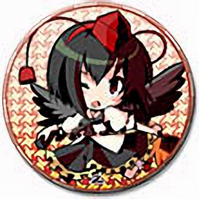 【新品】東方プロジェクトキーホルダー（32mm)射命丸 文／ D-east