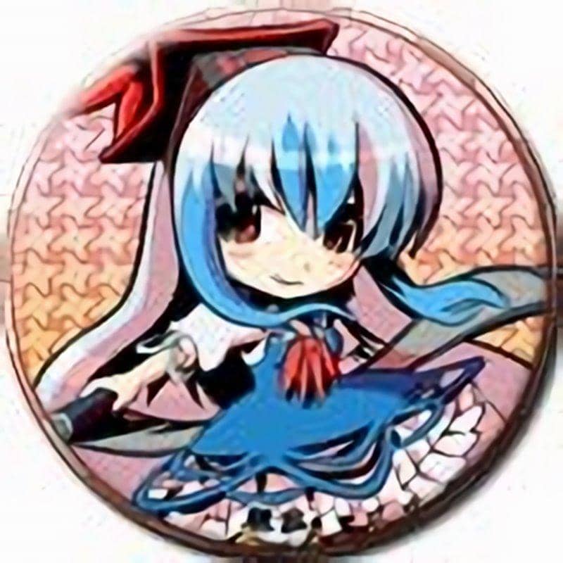 【新品】東方專案鑰匙圈（32mm）上白澤慧音／ D-east