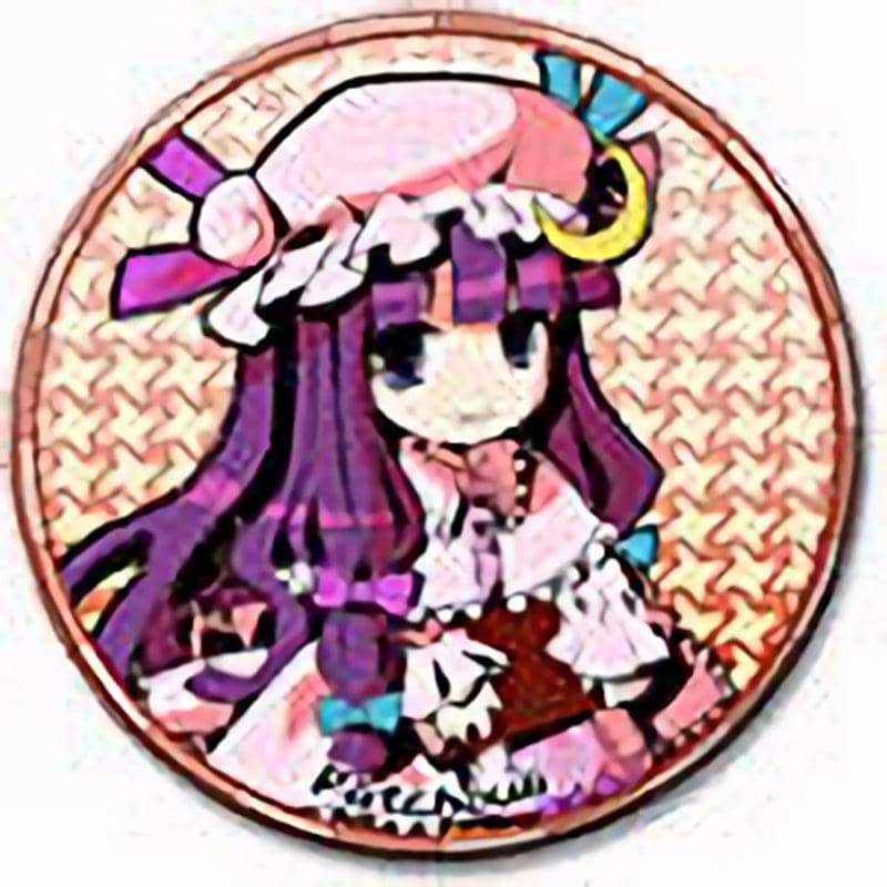 【新品】東方プロジェクトストラップ（32mm)パチュリー・ノーレッジ／ D-east