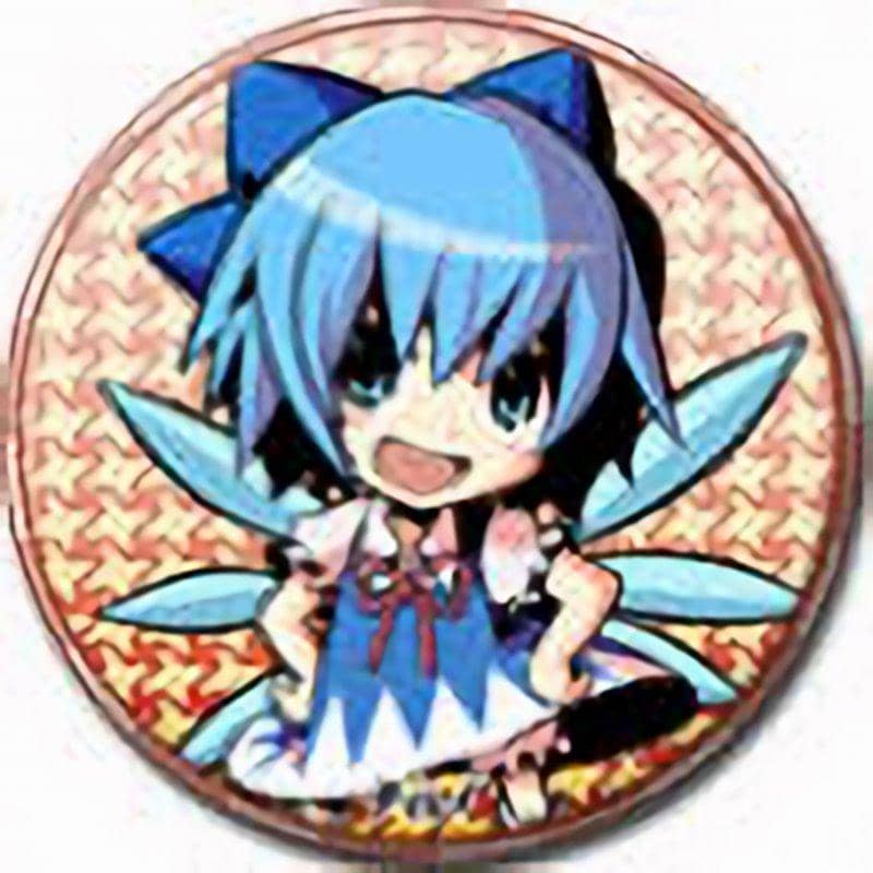 【新品】東方プロジェクトストラップ（32mm)チルノ／ D-east