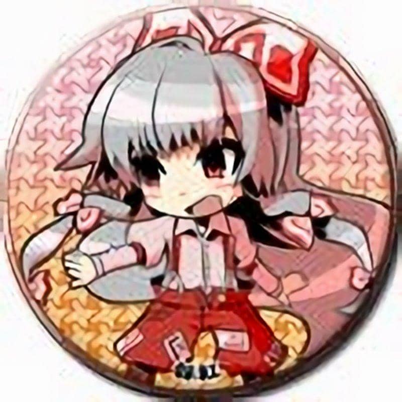 【新品】東方プロジェクトストラップ（32mm)藤原 妹紅／ D-east