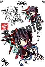 【新品】東方 貼紙（明信片）封獸 ぬえ／ D-east