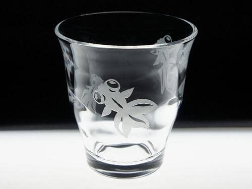 【新品】オリジナルグラス金魚すくい（小） ／ 幻奏月華園