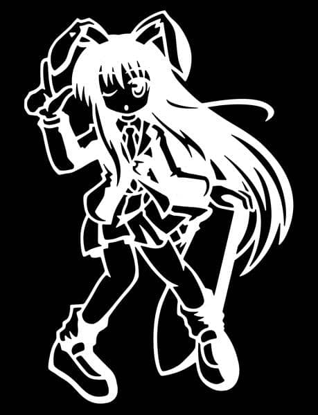 [新商品]角色表（中）Suzusen，Yudunkain，Inaba（白色）/ Gensou Gekkaen发布日期：2013-08-11