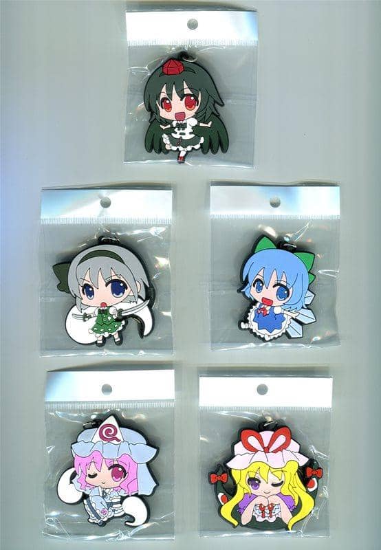【新品】東方ラバーキーホルダーコレクション 第2弾 射命丸文 / 翠屋本舗 発売日：2014-02-25
