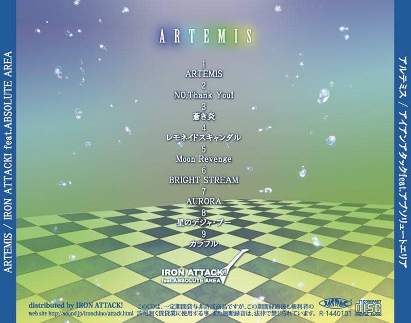 【新品】ARTEMIS / IRON ATTACK! 發售日：2014-04-27