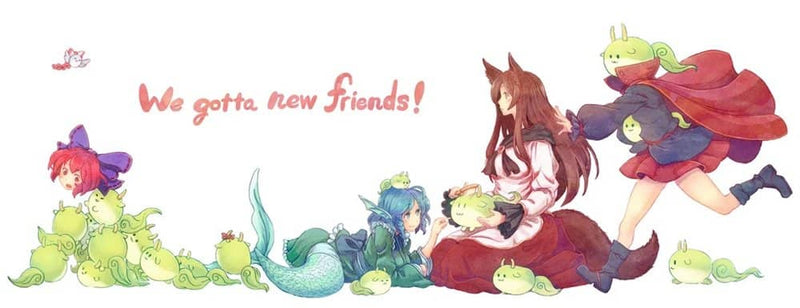 【新品】超細纖維毛巾 すくすく輝針城（插圖：てらじん）/ ぬこでっぽう 發售日：2014年06月02日