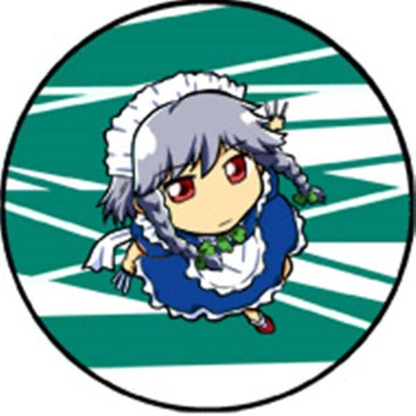 【新品】東方カンバッチ・咲夜（みうま） / G.G.W 発売日:2016-05-08