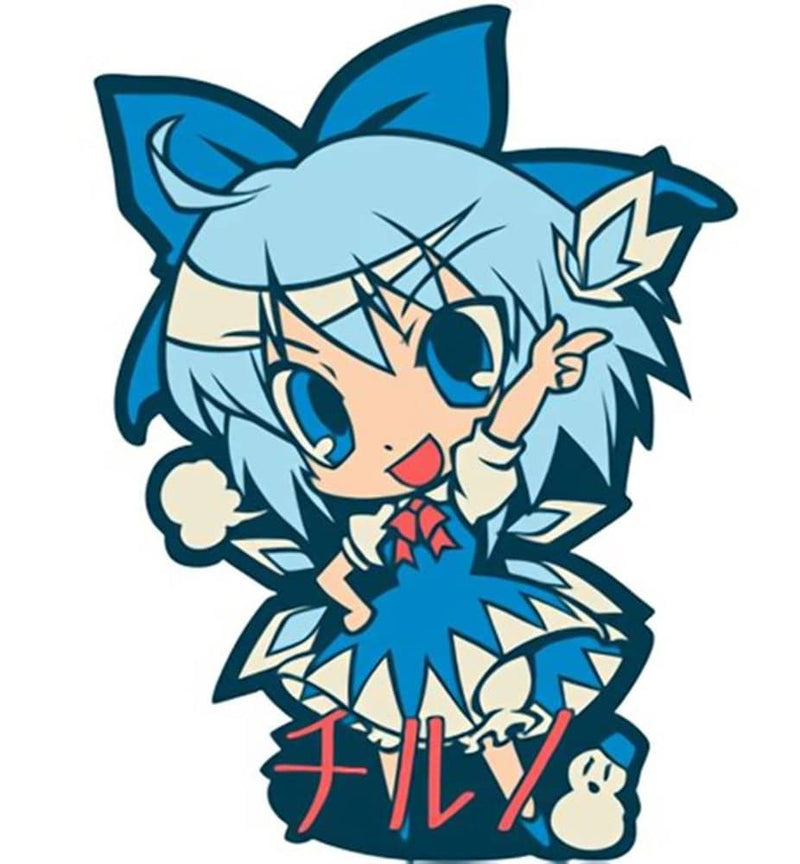 [New] Touhou Rubber Strap Cirno Ver6 / Kosupure Café Musume 9 Oct 2016 Release date: 09 Oct 2016
