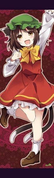 東方プロジェクト 橙 等身大タペストリー 新品】東方project「橙（2）」特大タペストリー（キラキラtex