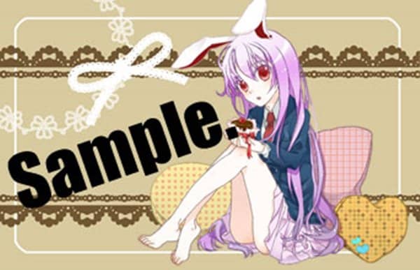 【New Product】G.G.W Touhou IC Card Deco Seal (Reisen Udongein Inaba) / G.G.W Release Date: November 17, 2016